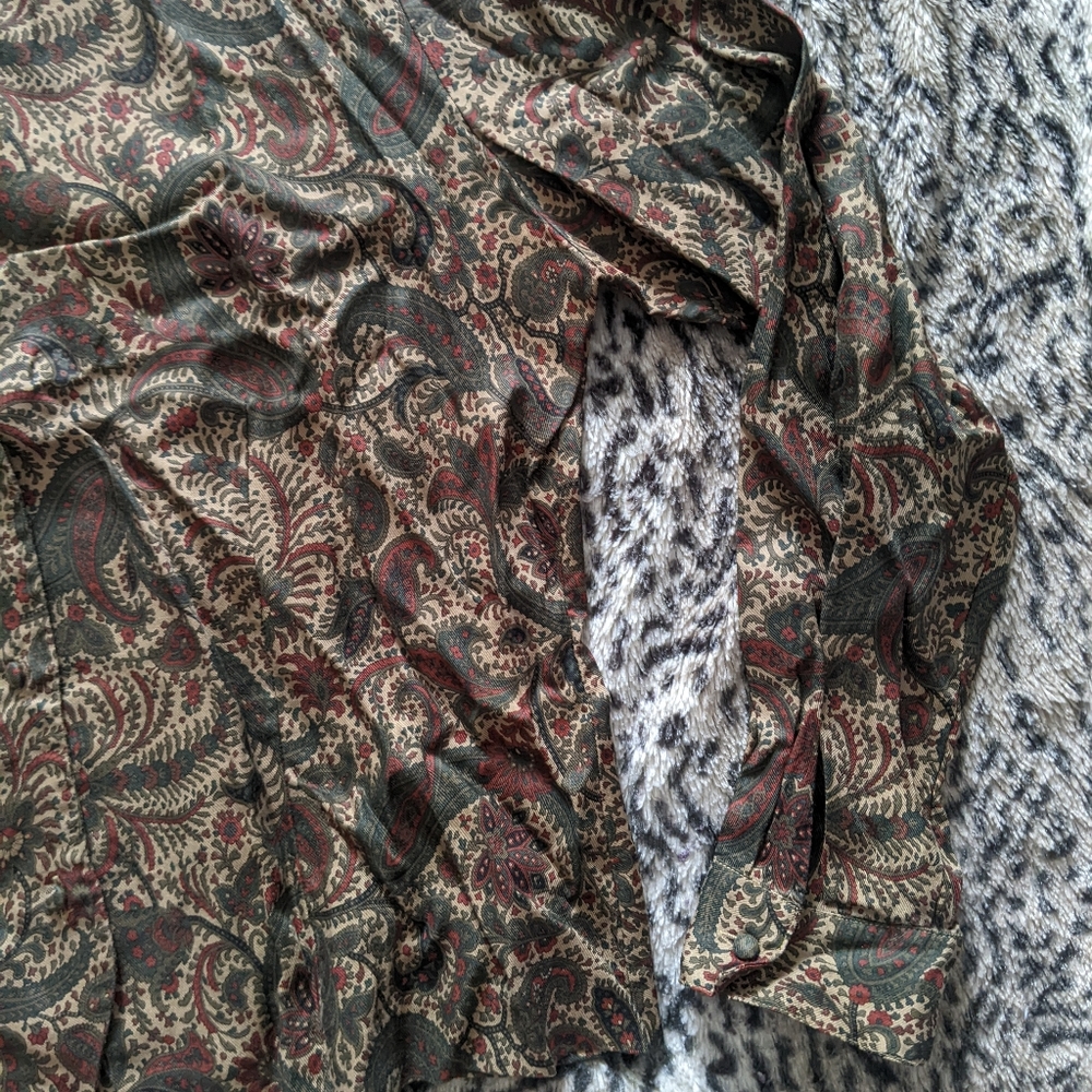 Vintage Paisley Blouse - Picture 4 of 8